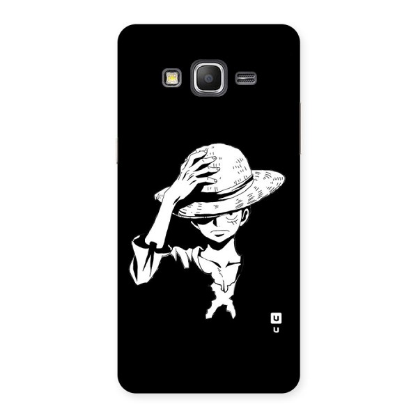 Anime One Piece Luffy Silhouette Back Case for Galaxy Grand Prime