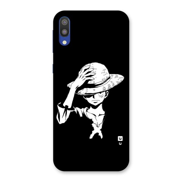 Anime One Piece Luffy Silhouette Back Case for Galaxy M10