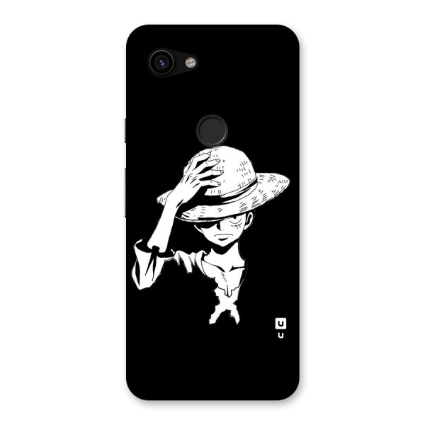 Anime One Piece Luffy Silhouette Back Case for Google Pixel 3a