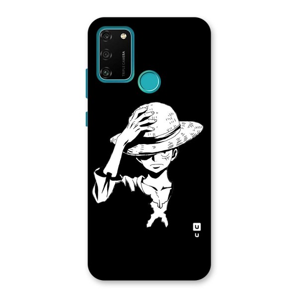 Anime One Piece Luffy Silhouette Back Case for Honor 9A
