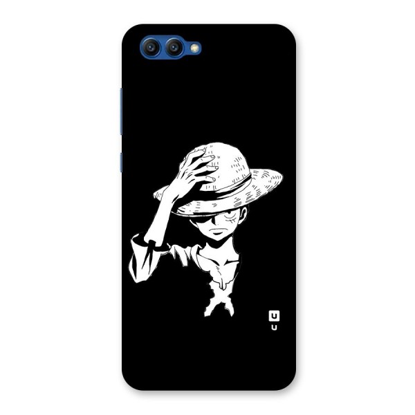 Anime One Piece Luffy Silhouette Back Case for Honor View 10