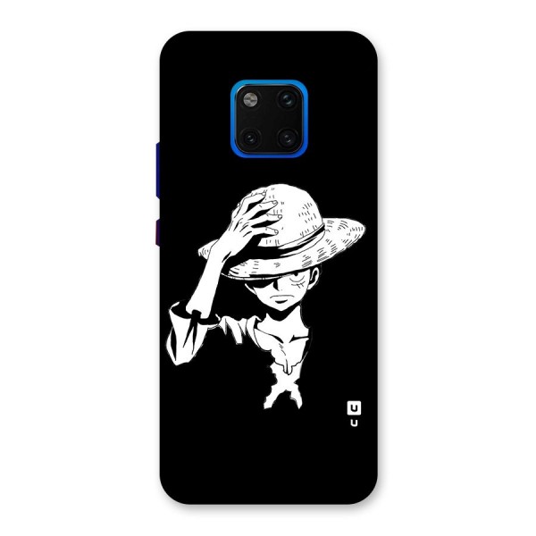 Anime One Piece Luffy Silhouette Back Case for Huawei Mate 20 Pro