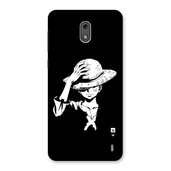 Anime One Piece Luffy Silhouette Back Case for Nokia 2