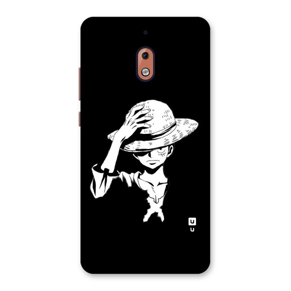 Anime One Piece Luffy Silhouette Back Case for Nokia 2.1