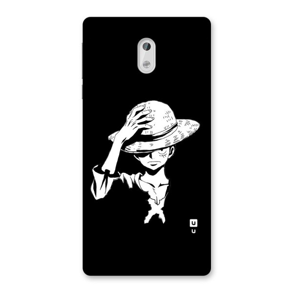 Anime One Piece Luffy Silhouette Back Case for Nokia 3