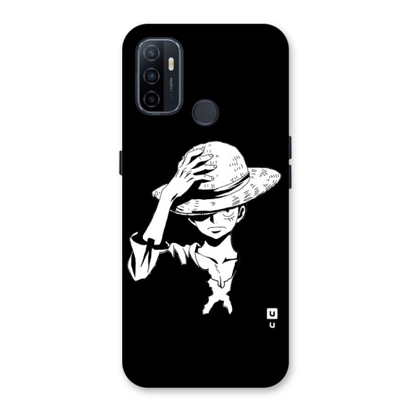 Anime One Piece Luffy Silhouette Back Case for Oppo A32