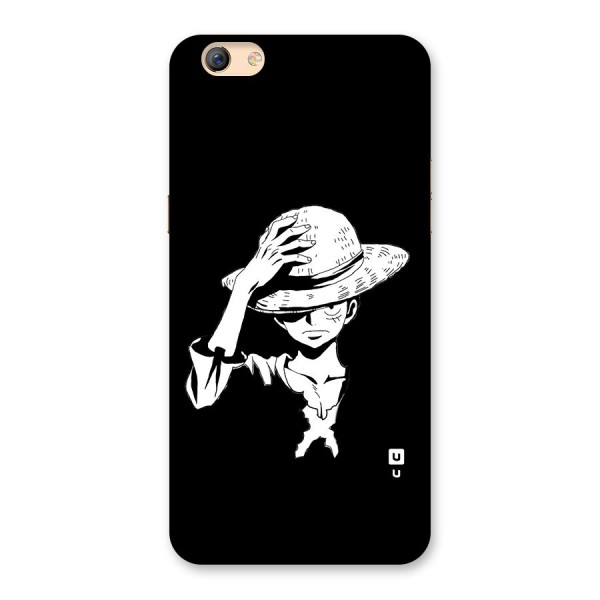 Anime One Piece Luffy Silhouette Back Case for Oppo F3 Plus