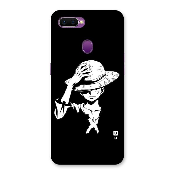 Anime One Piece Luffy Silhouette Back Case for Oppo F9