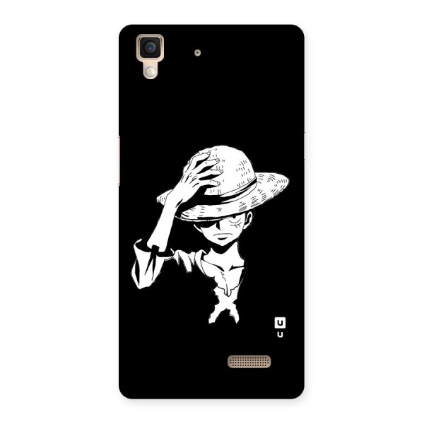 Anime One Piece Luffy Silhouette Back Case for Oppo R7