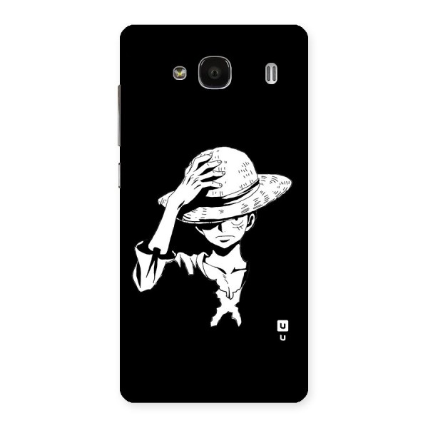 Anime One Piece Luffy Silhouette Back Case for Redmi 2