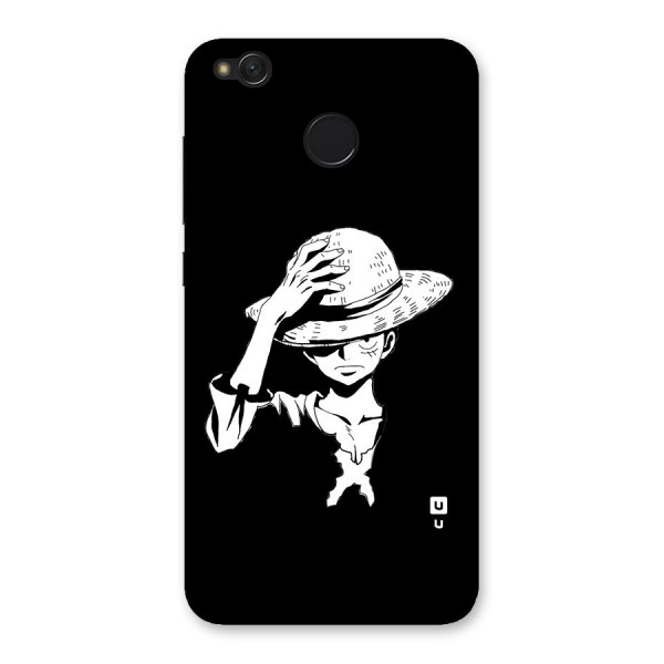 Anime One Piece Luffy Silhouette Back Case for Redmi 4