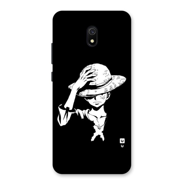 Anime One Piece Luffy Silhouette Back Case for Redmi 8A