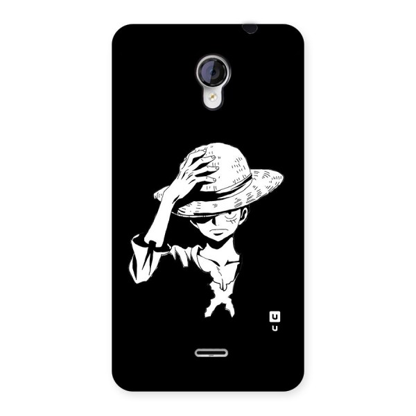 Anime One Piece Luffy Silhouette Back Case for Unite 2 A106