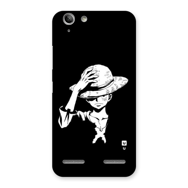 Anime One Piece Luffy Silhouette Back Case for Vibe K5