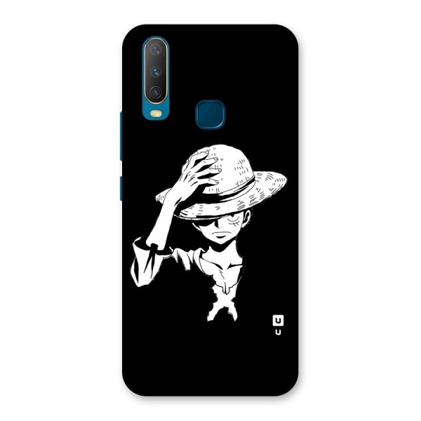 Anime One Piece Luffy Silhouette Back Case for Vivo Y11
