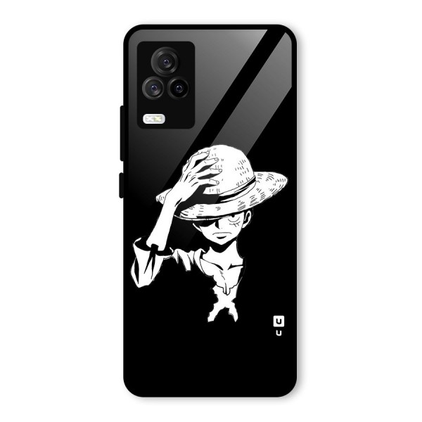 Anime One Piece Luffy Silhouette Glass Back Case for Vivo iQOO 7 Legend 5G