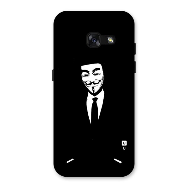 Anonymous Cool Gentleman Back Case for Galaxy A3 (2017)