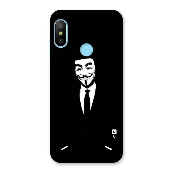 Anonymous Cool Gentleman Back Case for Redmi 6 Pro