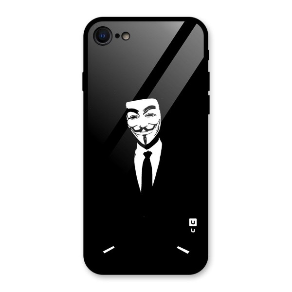Anonymous Cool Gentleman Glass Back Case for iPhone SE 2020