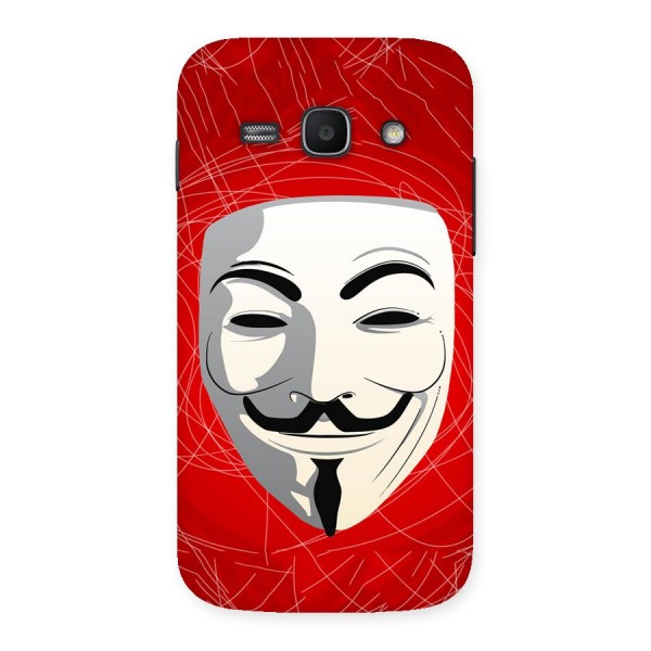Anonymous Mask Abstract  Back Case for Galaxy Ace 3
