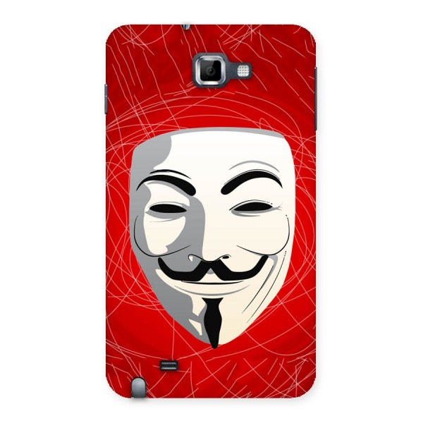 Anonymous Mask Abstract  Back Case for Galaxy Note