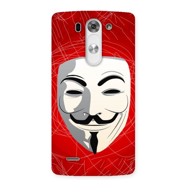 Anonymous Mask Abstract  Back Case for LG G3 Mini