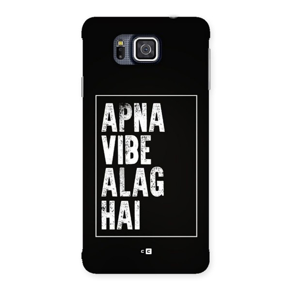 Apna Vibe Back Case for Galaxy Alpha
