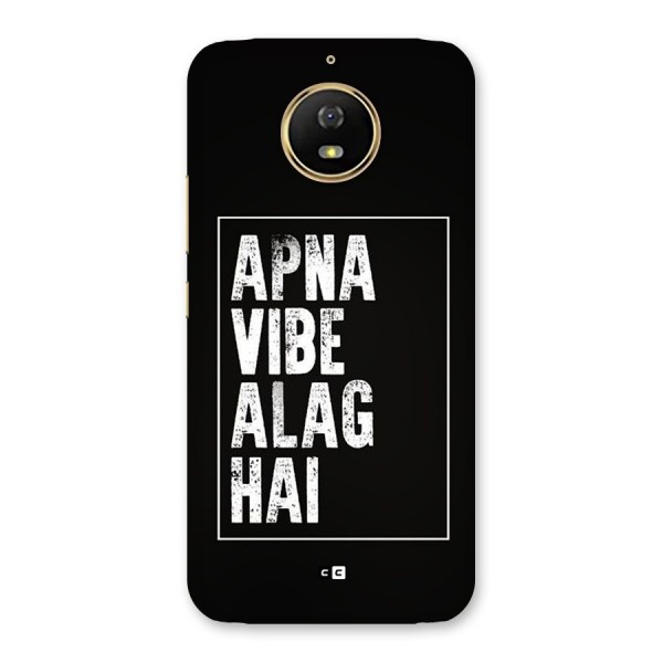 Apna Vibe Back Case for Moto G5s