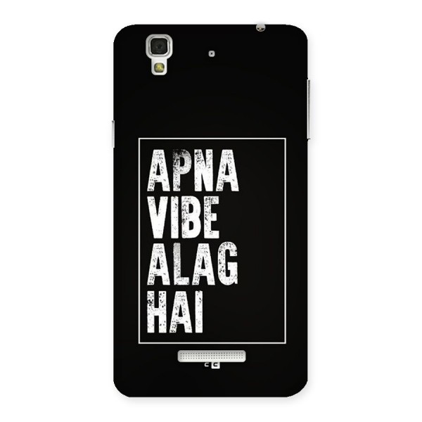 Apna Vibe Back Case for YU Yureka Plus