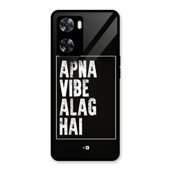 Apna Vibe Glass Back Case for Oppo A77