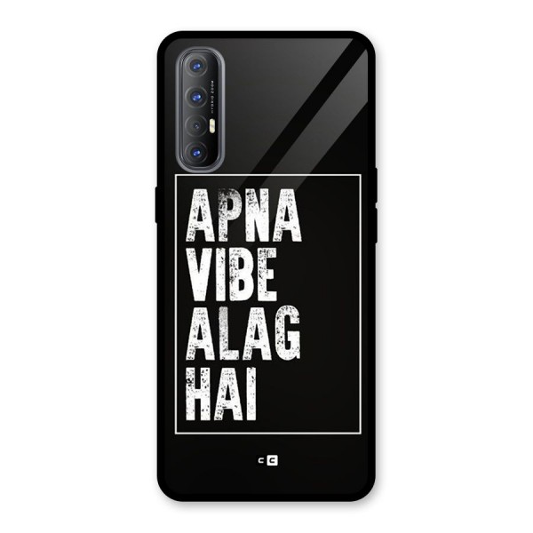 Apna Vibe Glass Back Case for Oppo Reno3 Pro