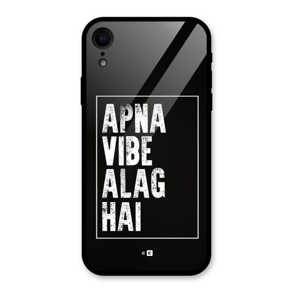 Apna Vibe Glass Back Case for iPhone XR