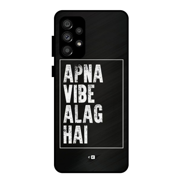 Apna Vibe Metal Back Case for Galaxy A73 5G