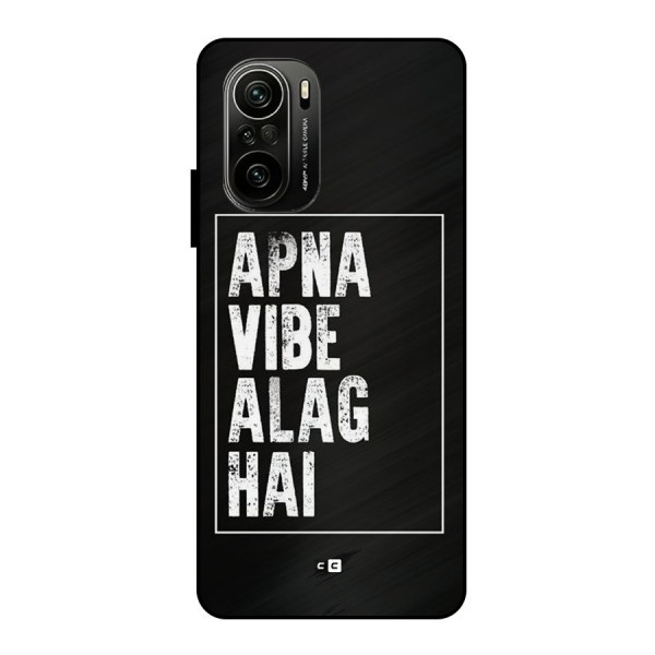 Apna Vibe Metal Back Case for Mi 11X Pro