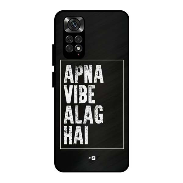 Apna Vibe Metal Back Case for Redmi Note 11 Pro Plus 5G