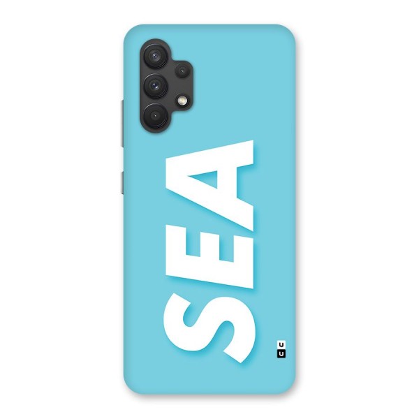 Aqua Sea Back Case for Galaxy A32
