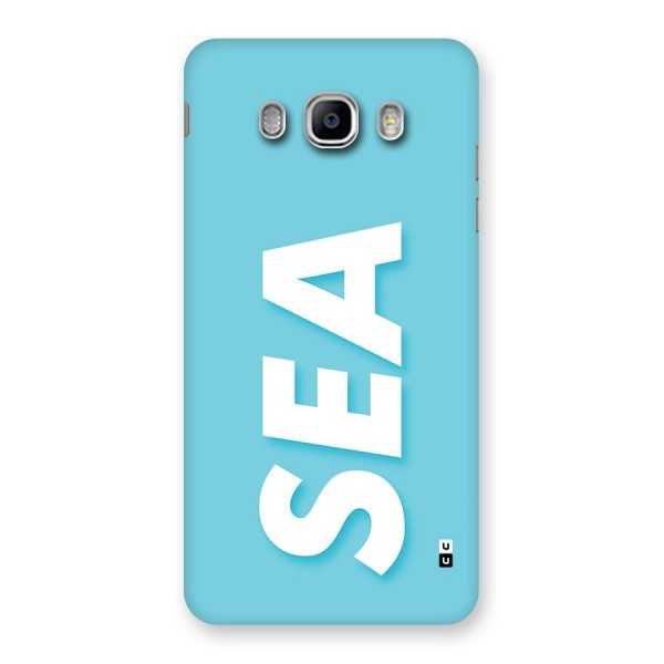 Aqua Sea Back Case for Galaxy J5 2016