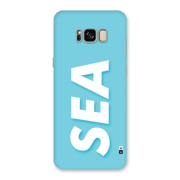 Aqua Sea Back Case for Galaxy S8 Plus