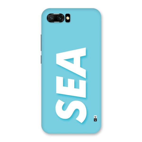 Aqua Sea Back Case for Honor 10