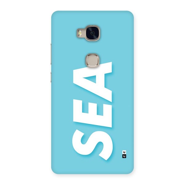 Aqua Sea Back Case for Honor 5X