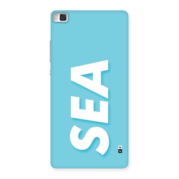 Aqua Sea Back Case for Huawei P8