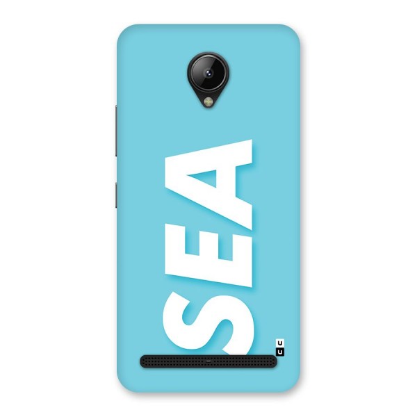 Aqua Sea Back Case for Lenovo C2