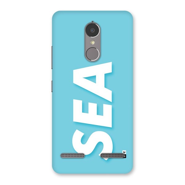 Aqua Sea Back Case for Lenovo K6 Power