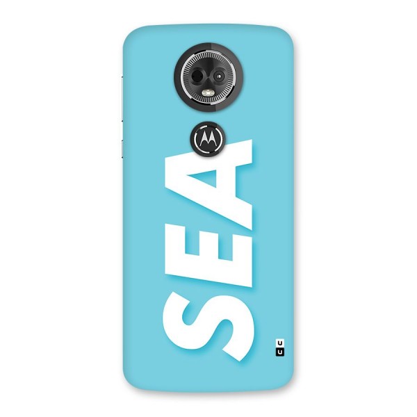 Aqua Sea Back Case for Moto E5 Plus