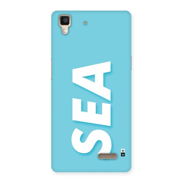 Aqua Sea Back Case for Oppo R7