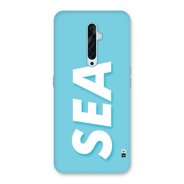 Aqua Sea Back Case for Oppo Reno2 F