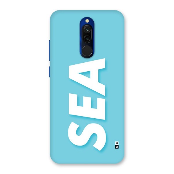 Aqua Sea Back Case for Redmi 8