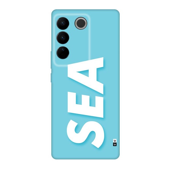 Aqua Sea Back Case for Vivo V27