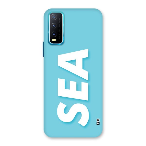 Aqua Sea Back Case for Vivo Y20i