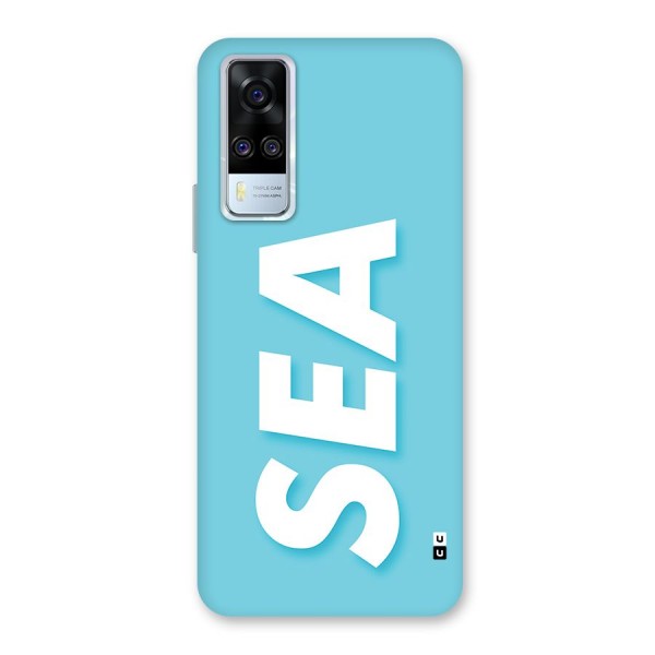 Aqua Sea Back Case for Vivo Y51A